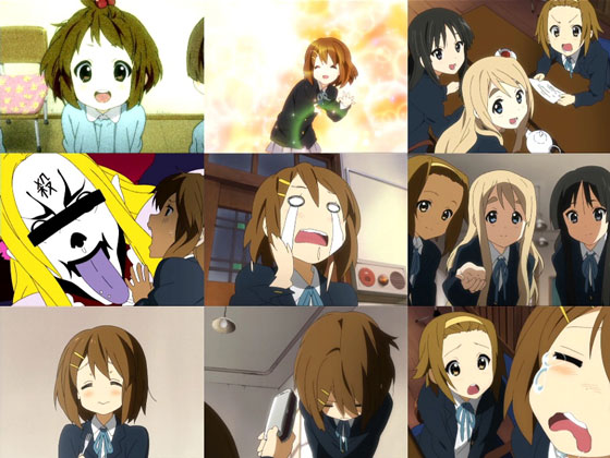 K-ON anime episode one screen cut