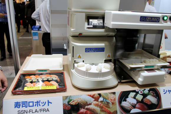 Japanese sushi robot